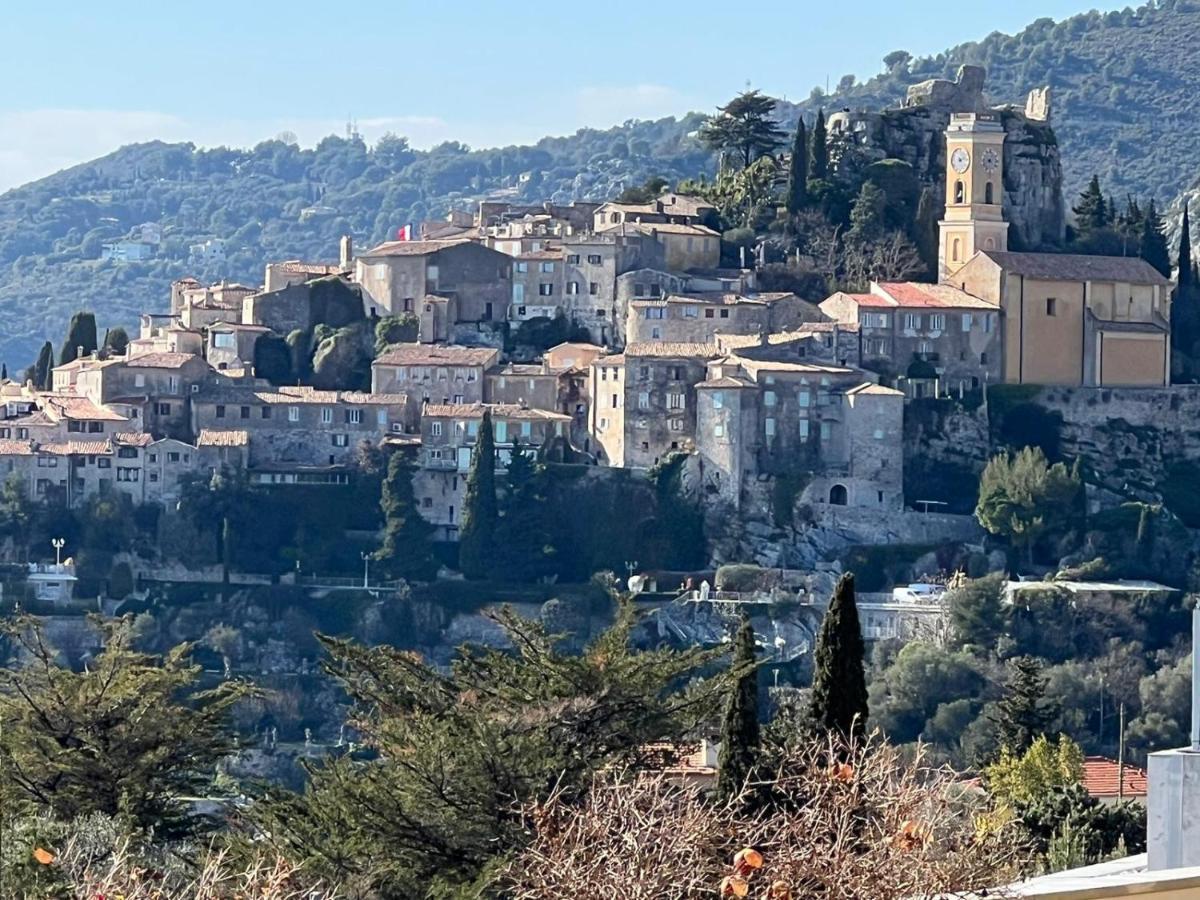 Magnifique 3 Pieces Vue Mer - Eze Apartamento Exterior foto